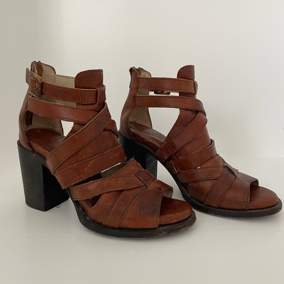 FREEBIRD BY STEVEN Claw Heeled Sandals, Size 7 - Picture 2 of 7